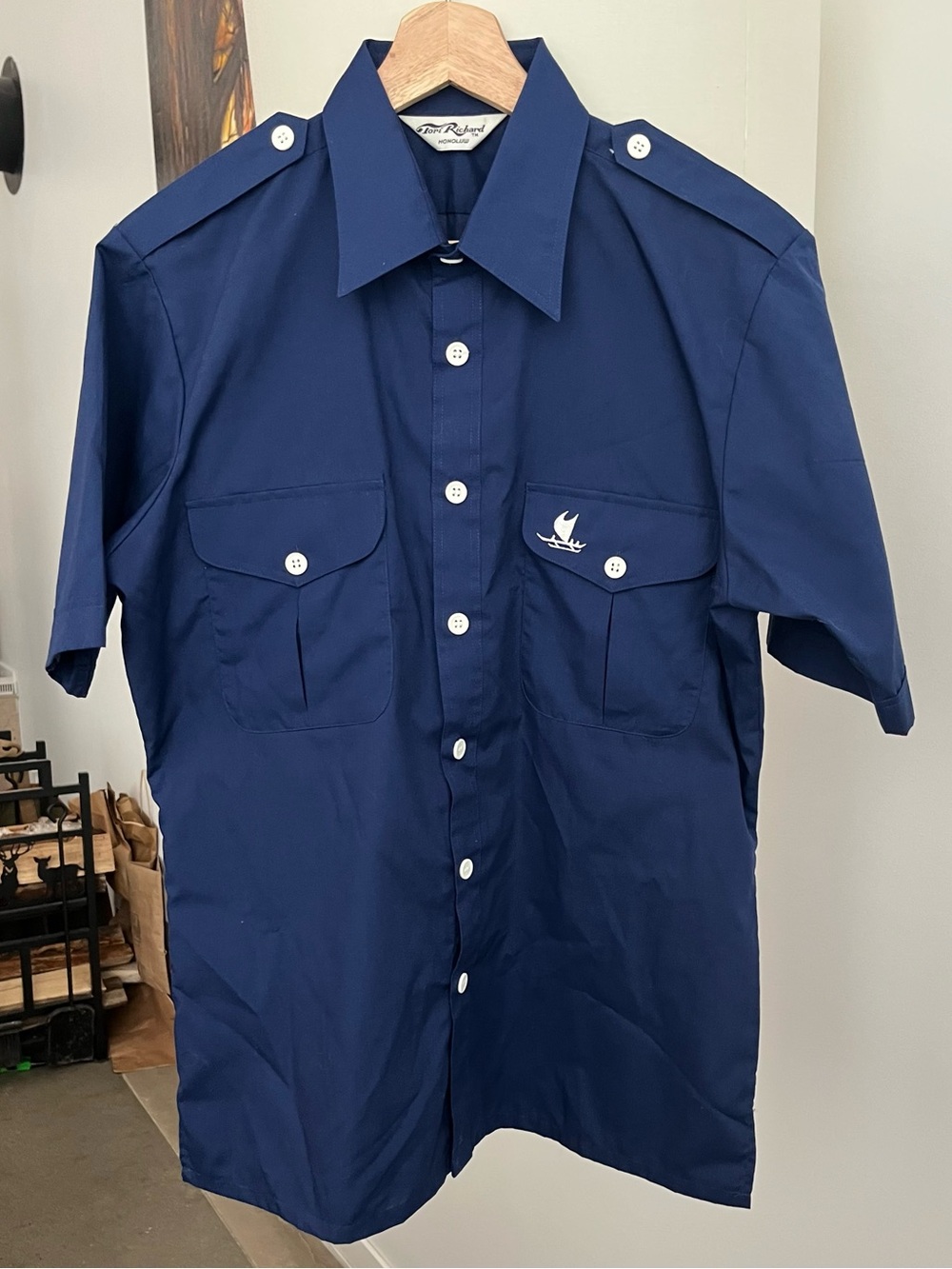 Vintage Tori Richard Honolulu Button Down Shirt